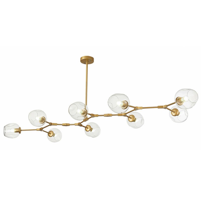 Люстра Branching Bubble Chandelier 9 gold Золотой в Нижнем Новгороде | Loft Concept 