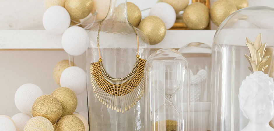 Гирлянда хлопковые фонарики Сotton Ball Shell-Gold - Loft-Concept в Нижнем Новгороде