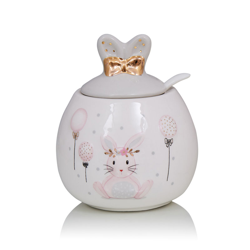 Ваза Kids Vase Bunny III Розовый пастельный Серый в Нижнем Новгороде | Loft Concept 