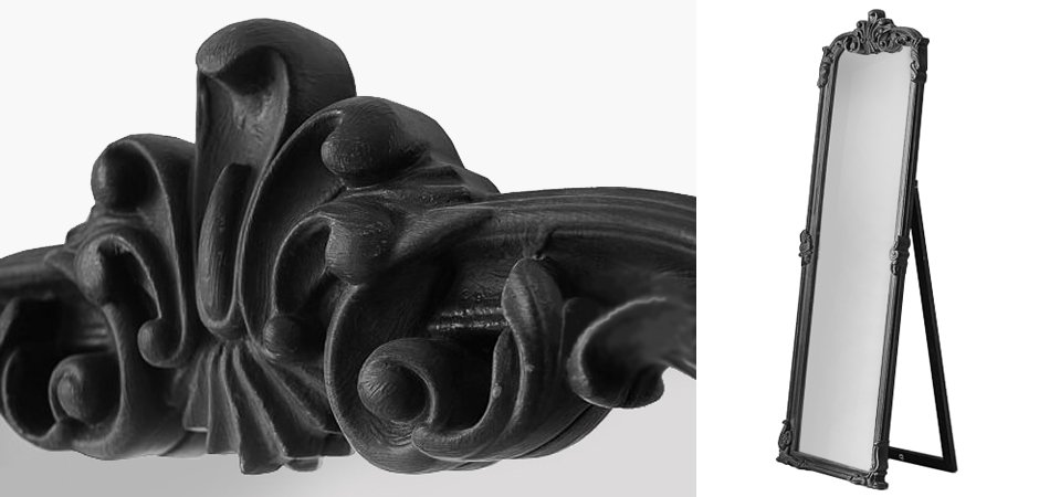 Напольное зеркало Valensole Black Напольное зеркало Valensole Black - Loft-Concept в Нижнем Новгороде