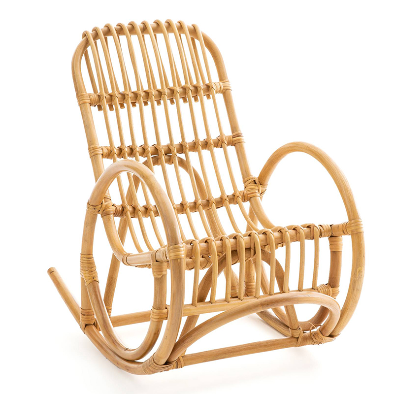 Детское кресло-качалка Wicker Baby Rocking Chair Бежевый в Нижнем Новгороде | Loft Concept 