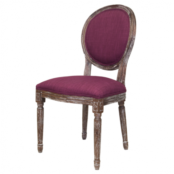 Стул French chairs Provence Violet Chair Фиолетовый Коричневый в Нижнем Новгороде | Loft Concept 