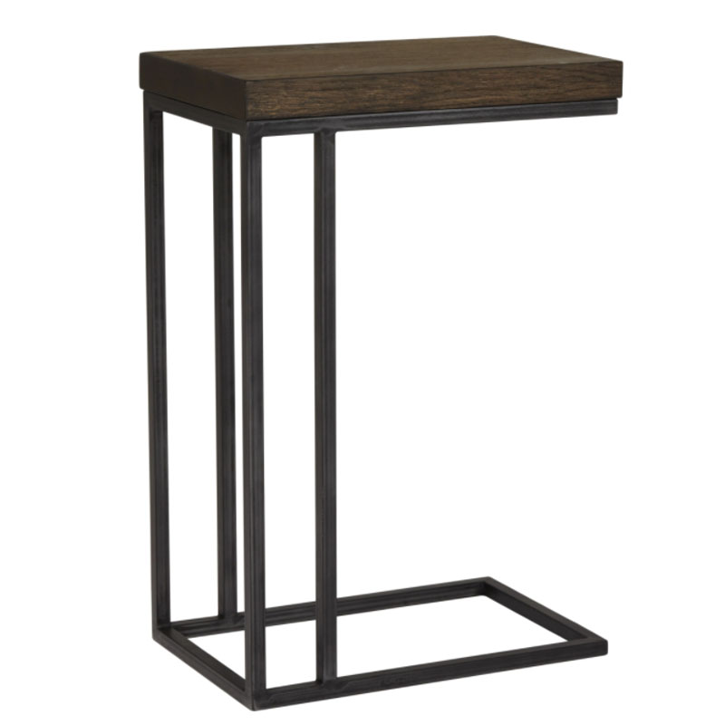 Приставной стол Industrial Oak Peyton Side Table Черный в Нижнем Новгороде | Loft Concept 