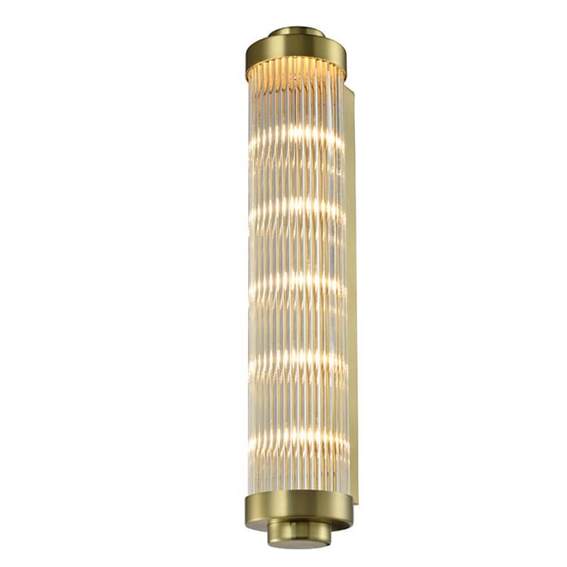 Бра Buck Glass TUBE Wall Lamp Brass Латунь Прозрачный (Transparent) в Нижнем Новгороде | Loft Concept 