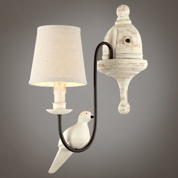 Бра Norman Bird Wall Lamp one ivory ( слоновая кость ) в Нижнем Новгороде | Loft Concept 