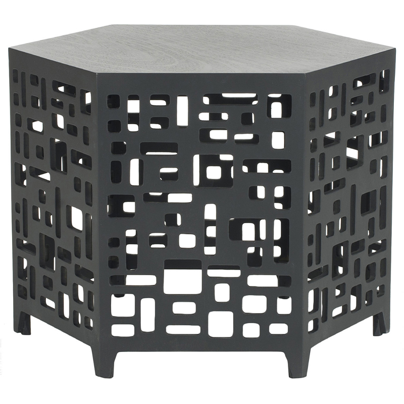 Приставной стол Theon Side Table Black Черный в Нижнем Новгороде | Loft Concept 