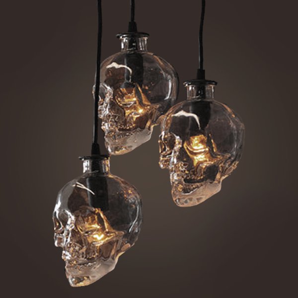 Люстра Череп Glass Skull Pendant  в Нижнем Новгороде | Loft Concept 