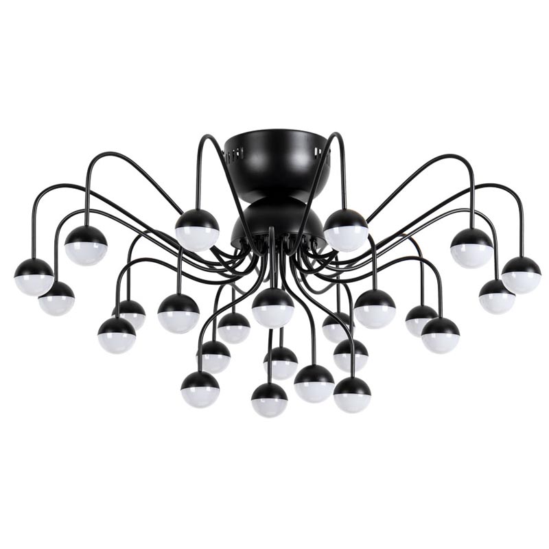 Потолочная люстра Vilelme Chandelier black Черный в Нижнем Новгороде | Loft Concept 