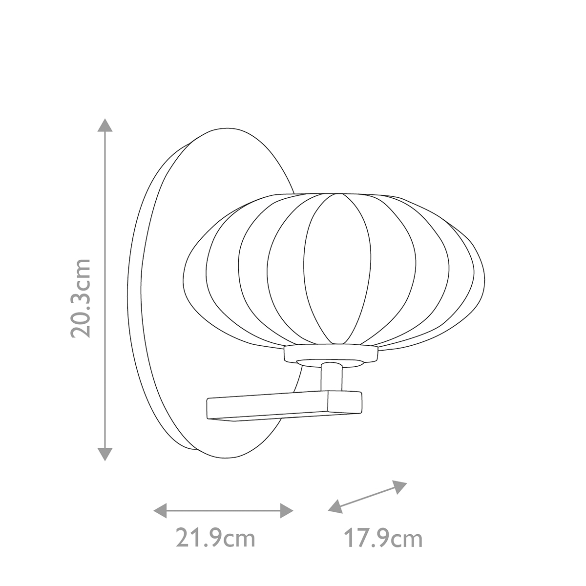  Бра с круглым плафон из матового белого стекла Kichler в Нижнем Новгороде