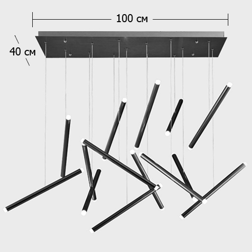 Люстра Dutti D0068 LED Chandelier Modern 14 в Нижнем Новгороде