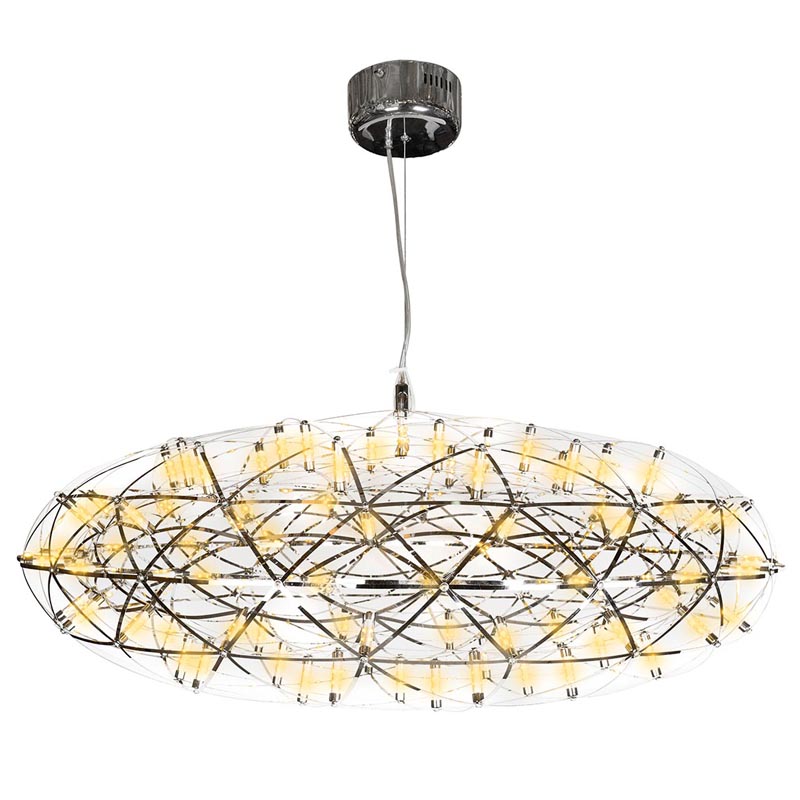 Люстра Moooi 3D Sphere Oval Yellow lamp L Хром в Нижнем Новгороде | Loft Concept 