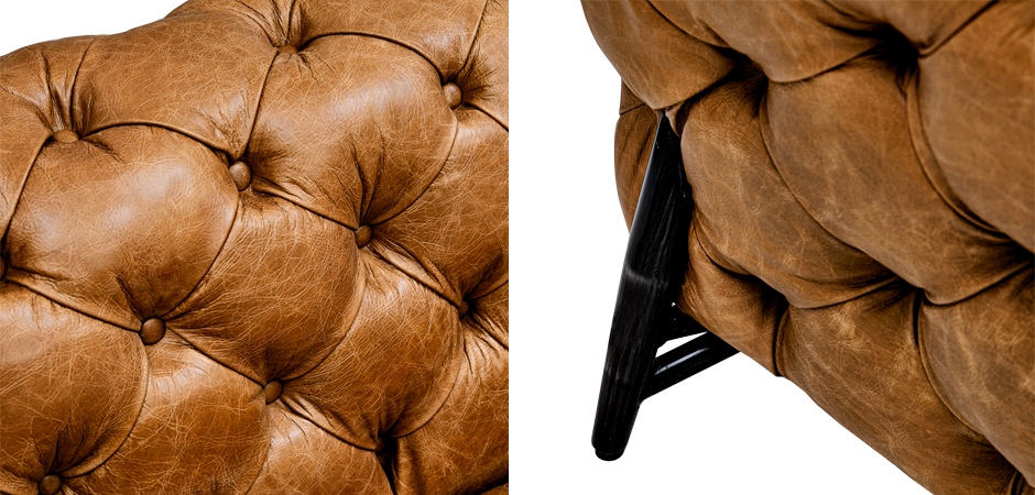 Диван Hendrica Capitone Sofa - фото №1