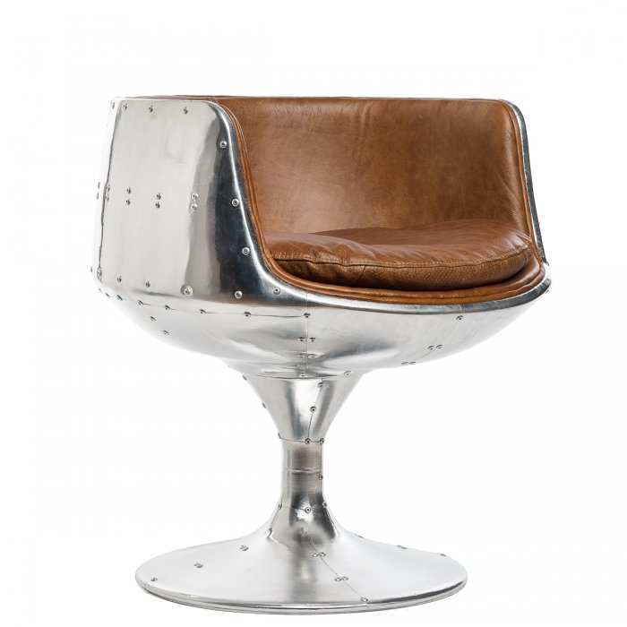 Кресло Aviator Cup Chair Коричневый в Нижнем Новгороде | Loft Concept 