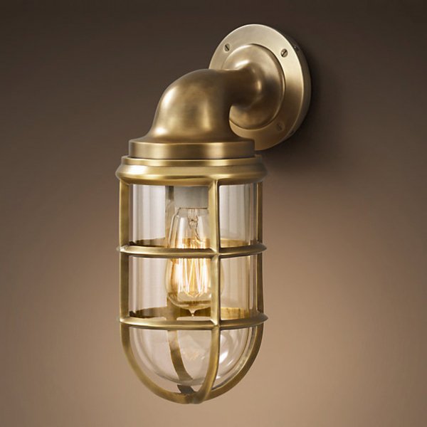 Бра RH STARBOARD wall lamp brass Латунь в Нижнем Новгороде | Loft Concept 