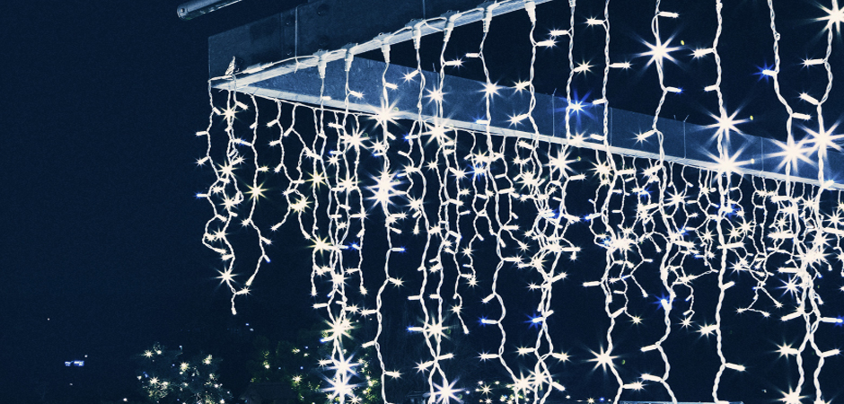 Светодиодная Гирлянда-Бахрома с Белым светом - Loft-Concept в Нижнем Новгороде