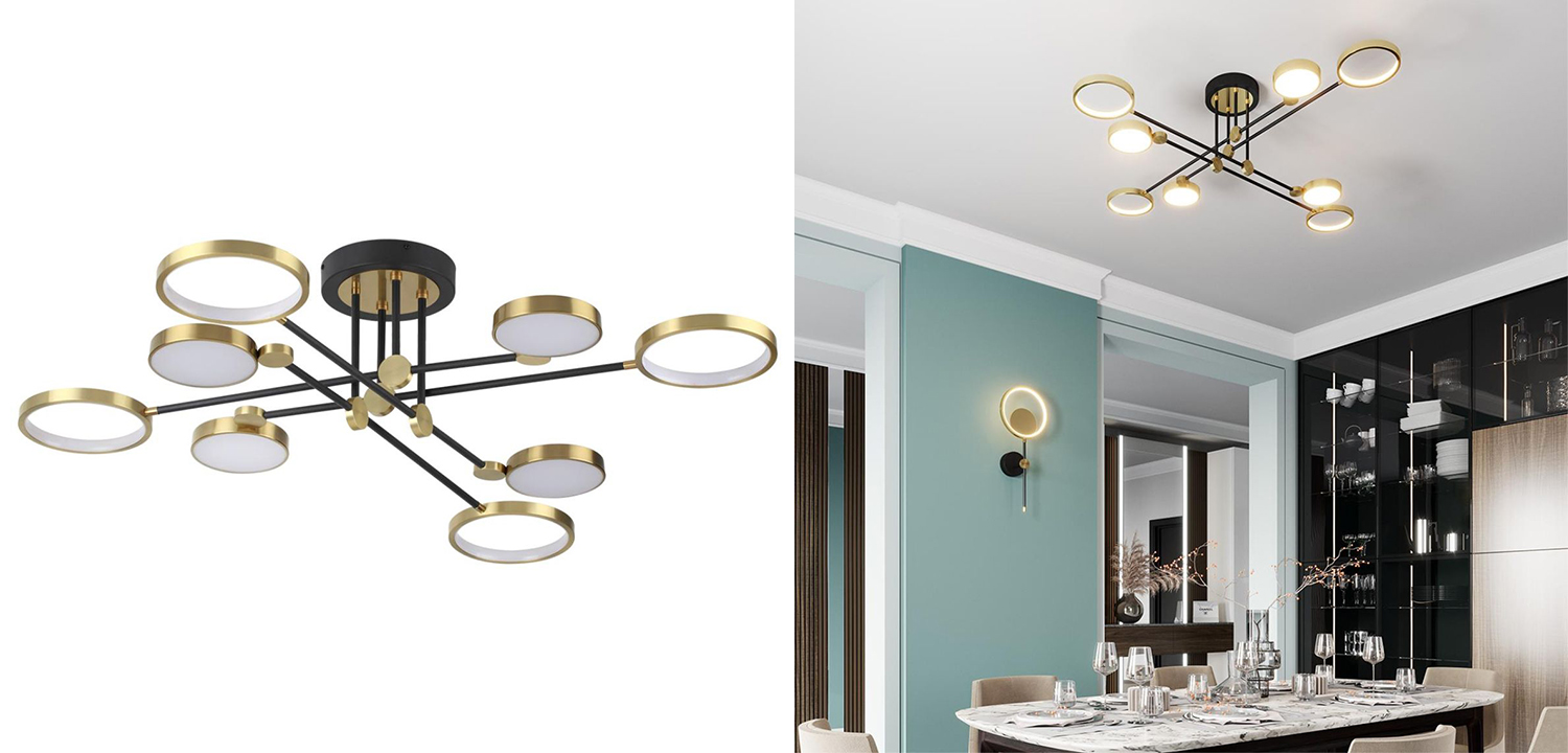 Потолочная люстра Bendik Ceiling Сhandelier A - фото №1