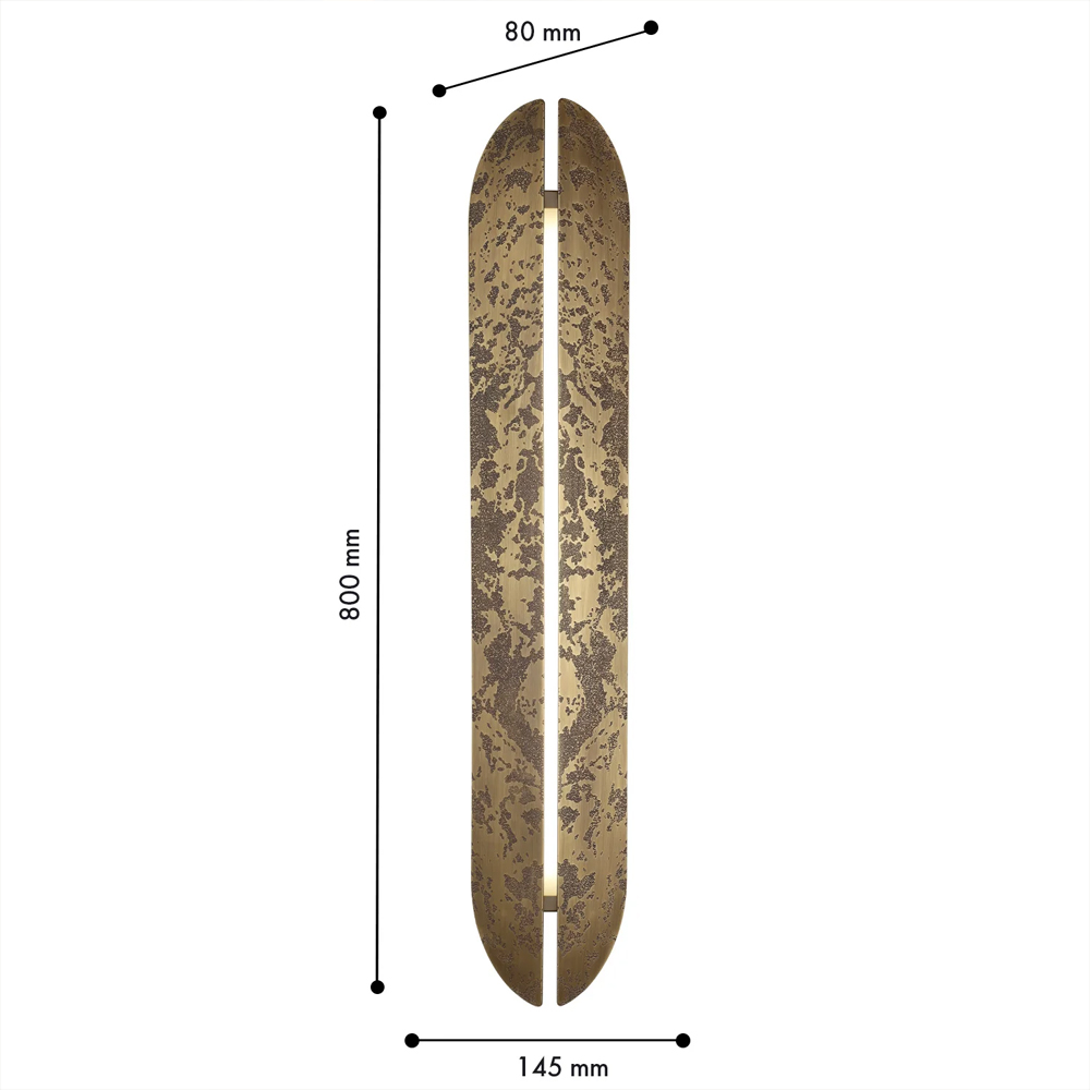 Бра винтажное с имитацией коррозии на медном корпусе Predominant в Нижнем Новгороде