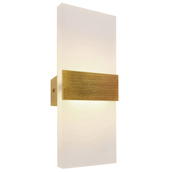 Бра Road Wall Light Gold Золотой Прозрачный белый в Нижнем Новгороде | Loft Concept 