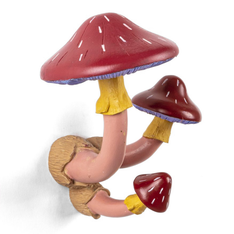 Аксессуар Seletti Hangers Mushroom Coloured Красный в Нижнем Новгороде | Loft Concept 