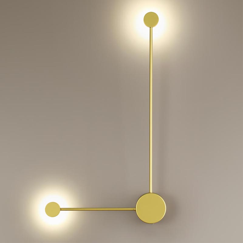 Бра Pin Wall Light Gold Angle Золотой в Нижнем Новгороде | Loft Concept 