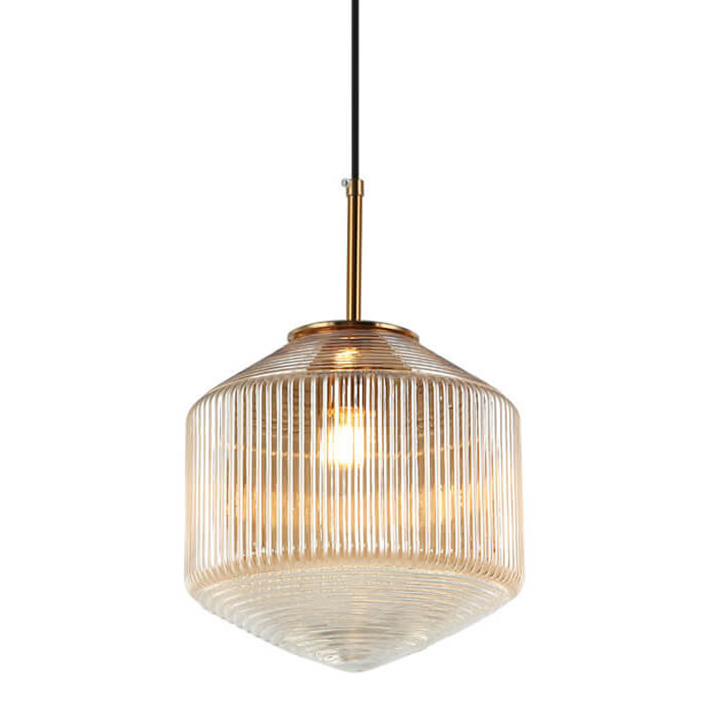 Подвесной светильник Clear Glass Pendant gold Бронза Золотой в Нижнем Новгороде | Loft Concept 