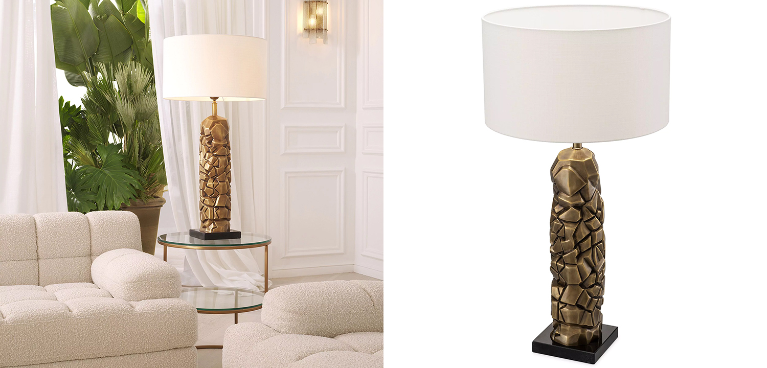 Настольная лампа Eichholtz Table Lamp The Rock - фото