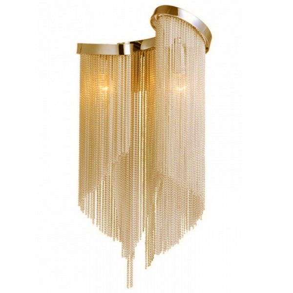 Бра Atlantis Chain Wall Lamp GOLD Золотой в Нижнем Новгороде | Loft Concept 