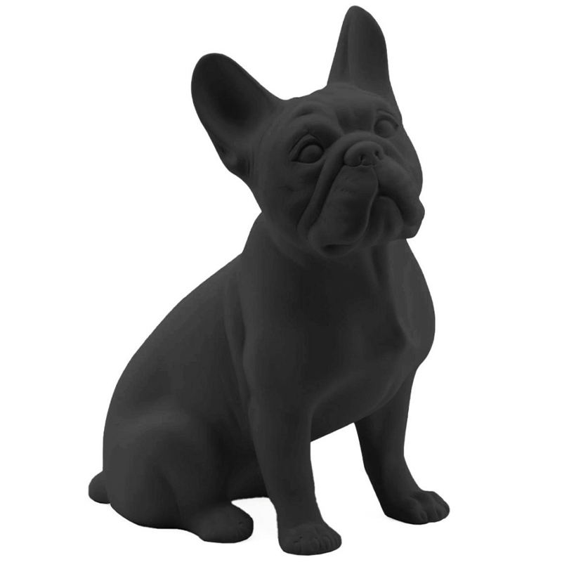 Статуэтка Abhika French Bulldog Black Matt Черный в Нижнем Новгороде | Loft Concept 