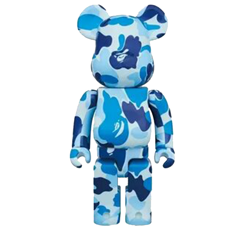 Статуэтка Bearbrick Camouflage Blue Синий Голубой в Нижнем Новгороде | Loft Concept 