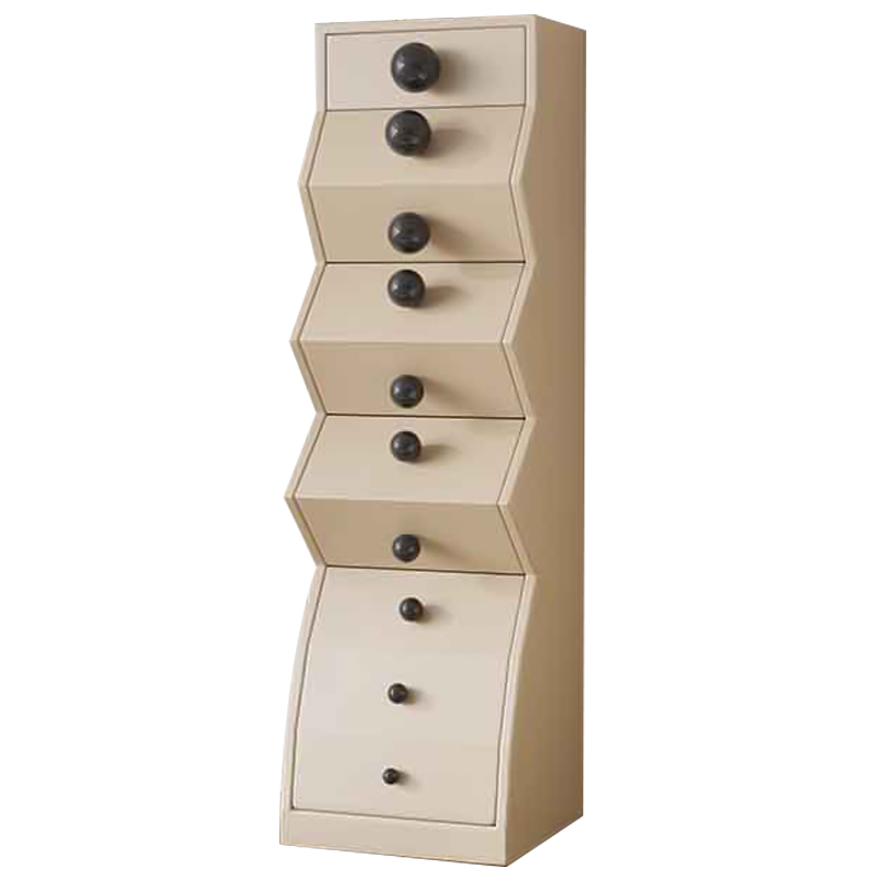 Комод Garton Wooden Forms Chest Of Drawers Beige Бежевый Черный в Нижнем Новгороде | Loft Concept 