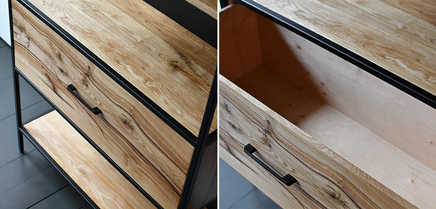 Стеллаж Terrel Industrial Metal Rust Rack - фото №1