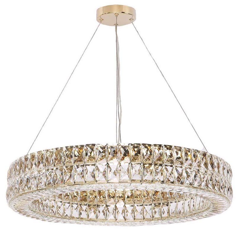 Люстра Crystal Regena Gold Chandelier 10 Золотой Прозрачный (Transparent) в Нижнем Новгороде | Loft Concept 