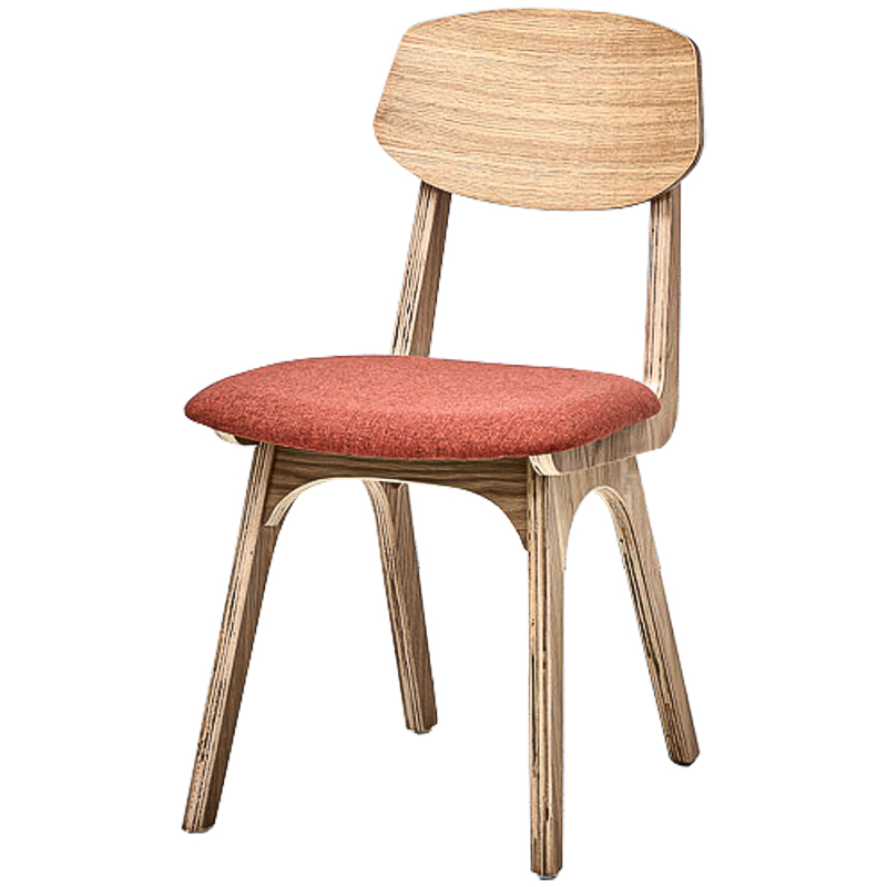 Стул Ailde Stool coral Древесина Коралловый в Нижнем Новгороде | Loft Concept 