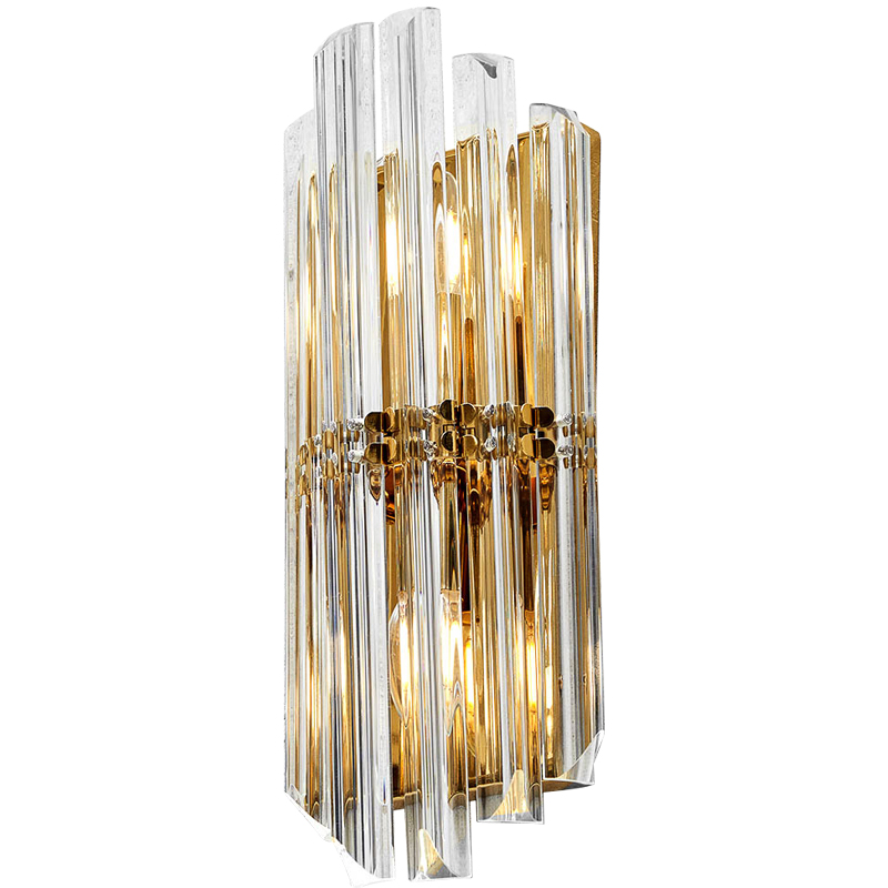 Бра Luxxu Glass Sconce Золотой Прозрачное Стекло в Нижнем Новгороде | Loft Concept 