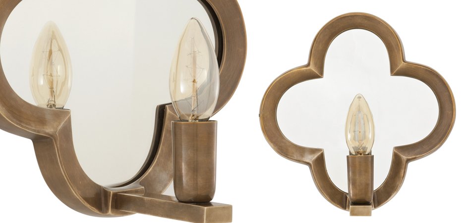 Бра Eichholtz Wall Lamp West Lake Brass - Loft-Concept в Нижнем Новгороде