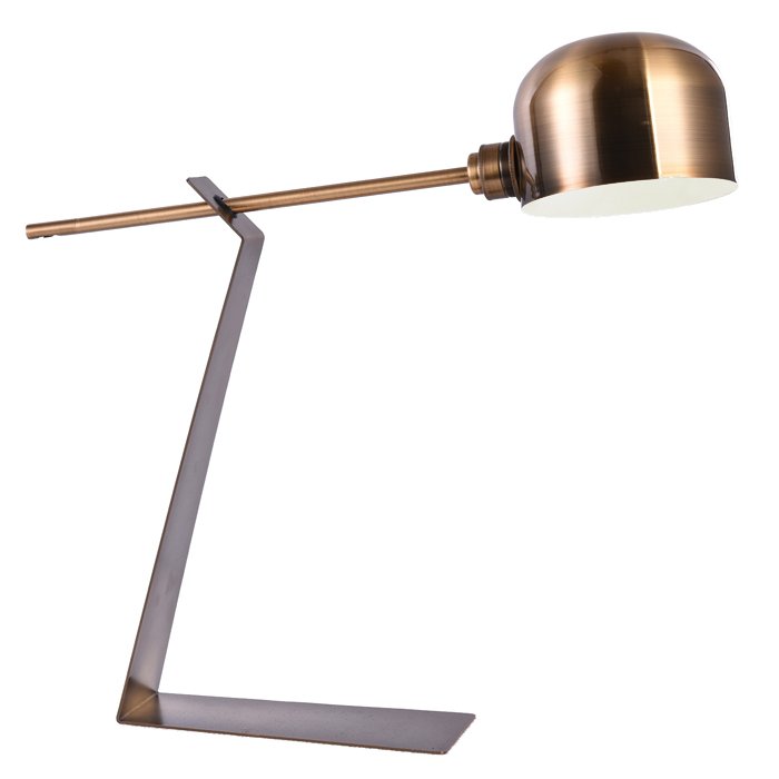 Рабочая лампа Brass Loft Table Lamp II Латунь в Нижнем Новгороде | Loft Concept 