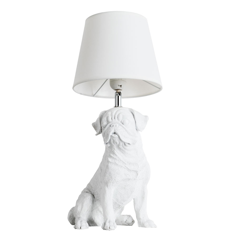 Настольная лампа White Bulldog Table Lamp Белый в Нижнем Новгороде | Loft Concept 