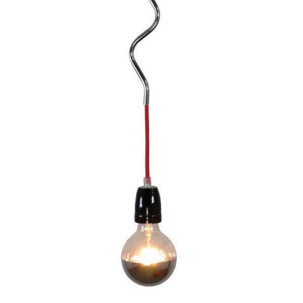 Подвесной светильник Spinner Bulb Black Chrome Черный в Нижнем Новгороде | Loft Concept 