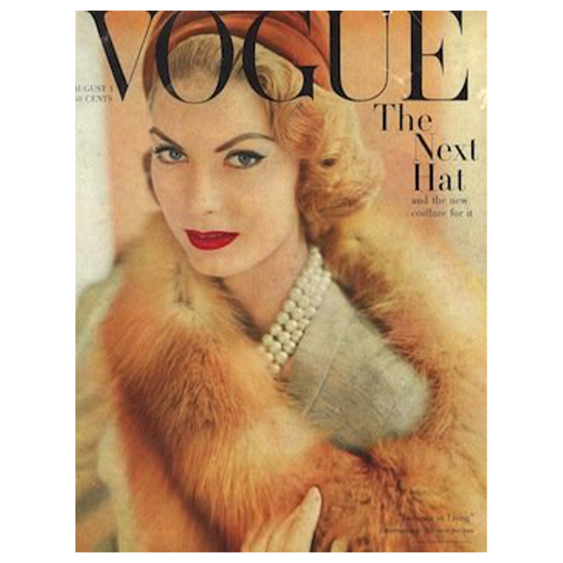 Постер Vogue Cover 1957 August  в Нижнем Новгороде | Loft Concept 