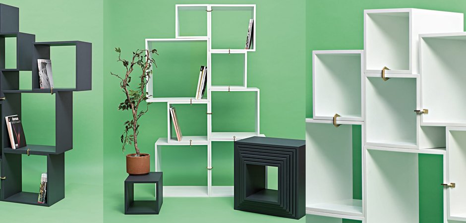 Стеллаж Seletti Assemblage White - Loft-Concept в Нижнем Новгороде