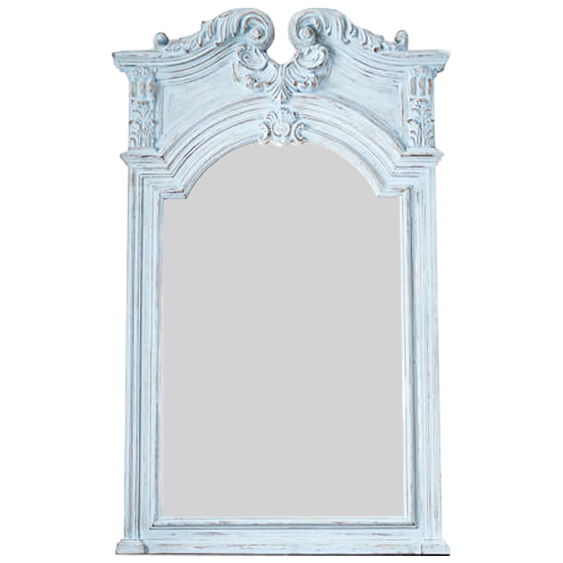 Зеркало Lupescu Mirror Pastel Blue Винтажный голубой в Нижнем Новгороде | Loft Concept 