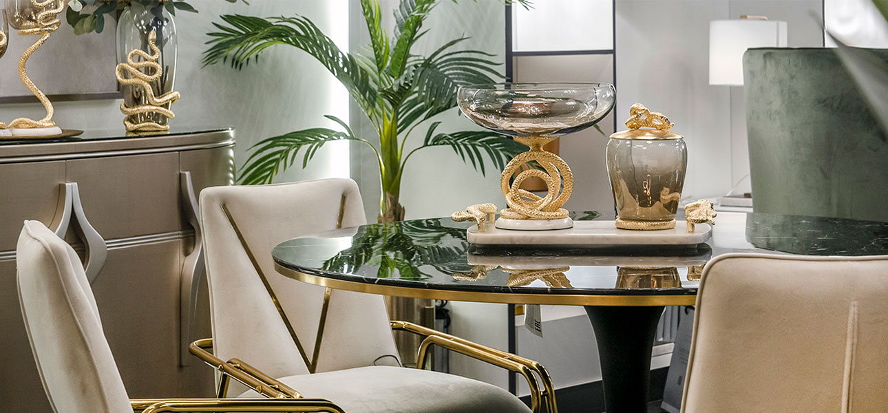 Ваза с крышкой змейки Andreas - фото №1