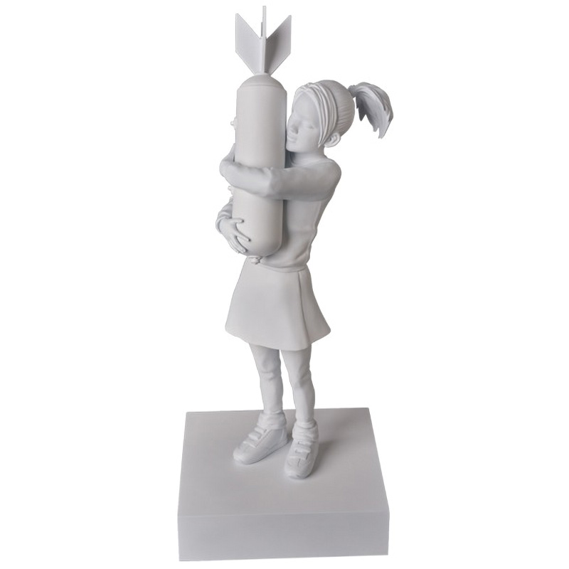 Статуэтка Banksy Bomb Hugger Sculpture White Белый в Нижнем Новгороде | Loft Concept 