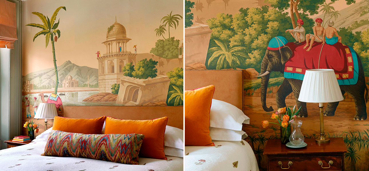 Обои ручная роспись Early Views of India  on scenic paper - фото №2