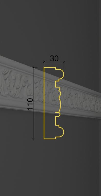 Молдинг с орнаментом MO-20 в Нижнем Новгороде