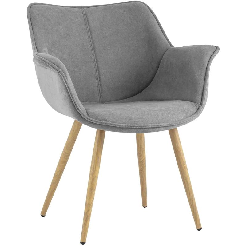 Стул Mason Chair Серый Ножки светлое дерево Серый Древесина в Нижнем Новгороде | Loft Concept 