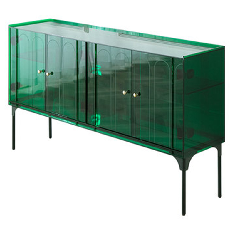 Зеленый комод из акрила Green Acrylic Furniture Chest of Drawers Зеленый в Нижнем Новгороде | Loft Concept 