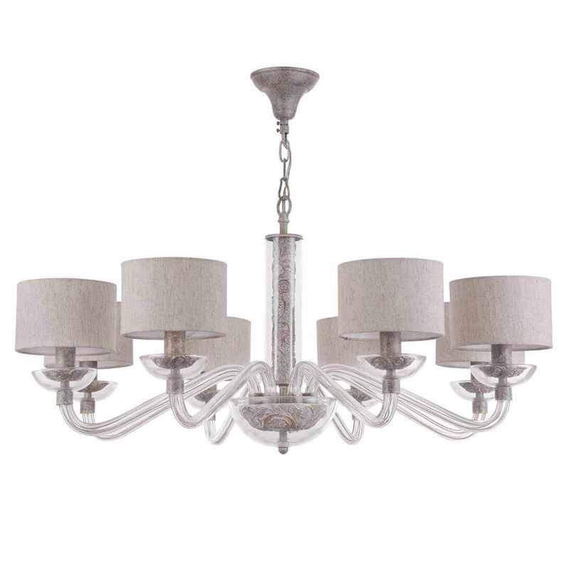 Люстра Sabella Light Chandelier 8 lamp Серый в Нижнем Новгороде | Loft Concept 