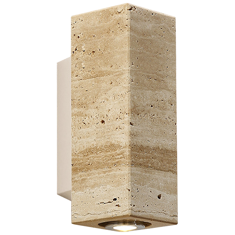 Бра Travertine Spot Wall Lamp Бежевый Песочный Белый в Нижнем Новгороде | Loft Concept 