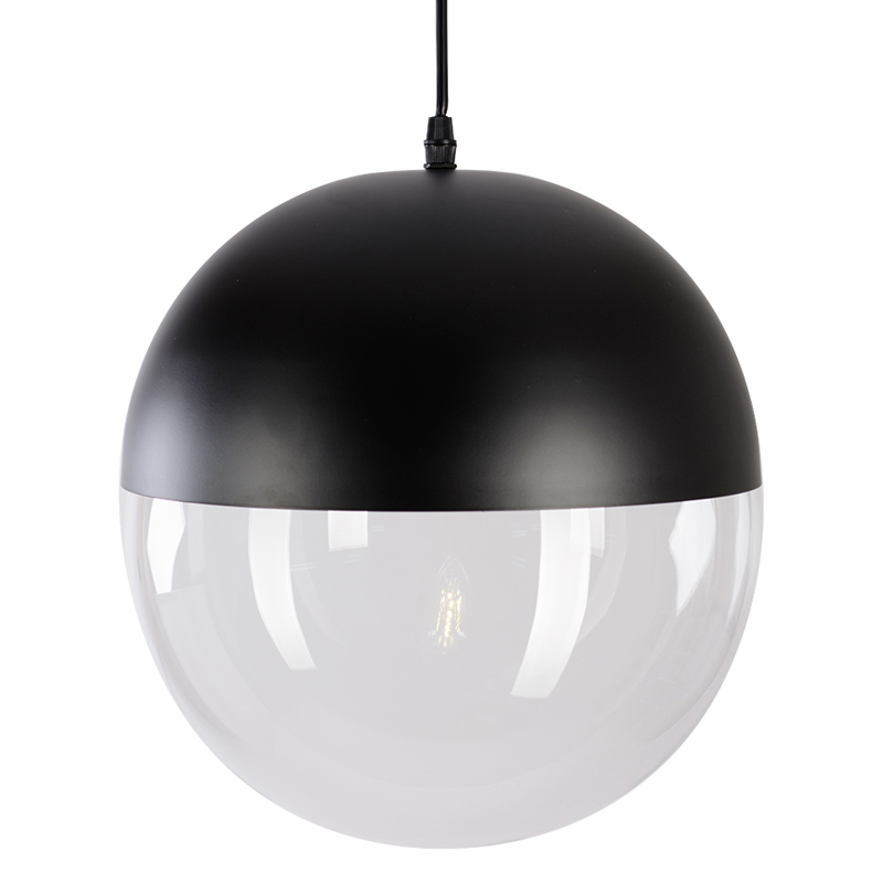 Подвесной светильник pendant lamp SPHERE 1 Черный Прозрачное Стекло в Нижнем Новгороде | Loft Concept 